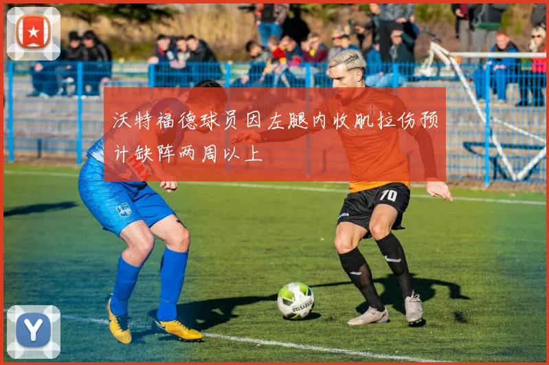 沃特福德球员因左腿内收肌拉伤预计缺阵两周以上